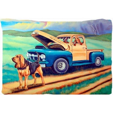 Carolines Treasures Carolines Treasures 7513PILLOWCASE 20.5 x 30 in. Bloodhound Moisture Wicking Fabric Standard Pillowcase 7513PILLOWCASE